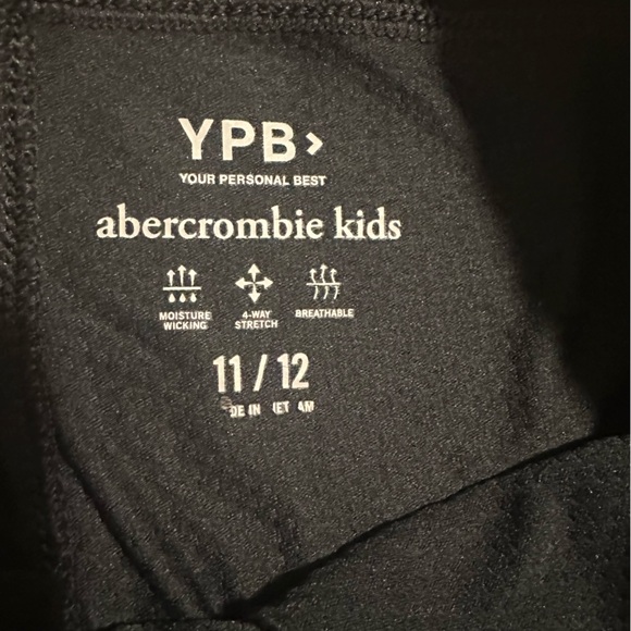 2 Pairs - Abercrombie YPB Athletic Shorts - Black/Blue - Picture 4 of 7